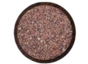 Natural Himalayan salt lamp with warm amber glow, perfect for bedroom or living room décor