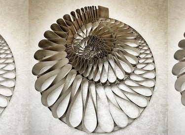 stainless steel sculpture