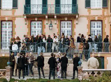 Maison de champagne Taittinger, reportage événement professionnel 