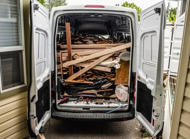 Apartment tear down and hauled away