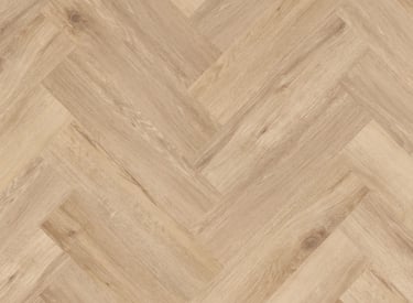 Laminaatvloer gelegd in visgraatpatroon