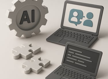 Evaluating AI implementation with client collaboration