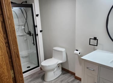 AG's General Contractor bathroom remodel project