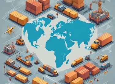 A professional team discussing procurement strategies in a modern office.