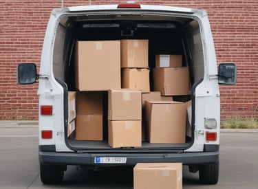 A bith rows of neatly arranged clothing racks and shelves filled with folded garments. The store has high ceilings with numerous spotlights and a modern, minimalist design. Multiple stacks of white shoe boxes are prominently displayed on tables throughout the space.