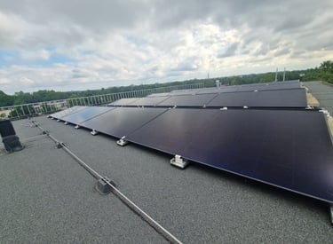 Saules paneļi uzņēmumiem