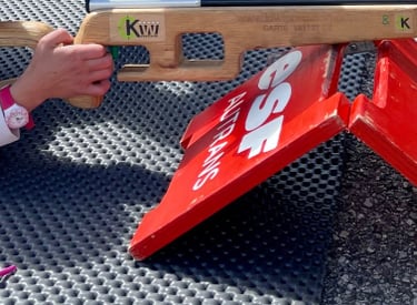 découverte du biathlon laser pour les enfants