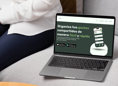 diseño web comercial splitUp