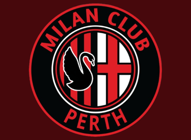 milan club logo with background