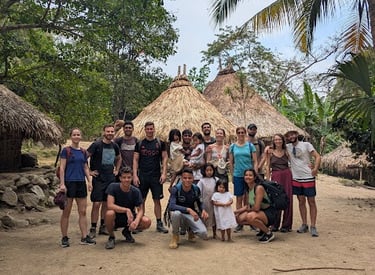 Exploring the Kogui culture, Tayrona Park, Sierra Nevada