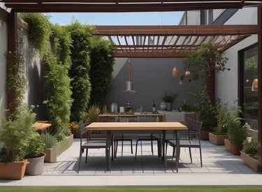 A professional image showcasing a modern office renovation project.