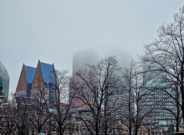 Plein The Hague skyline