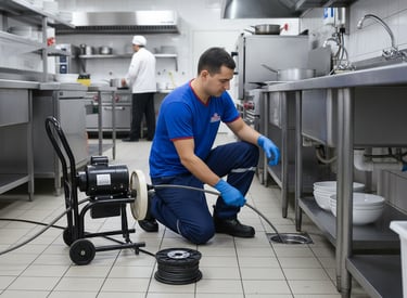 desentupimento de ralo na cozinha