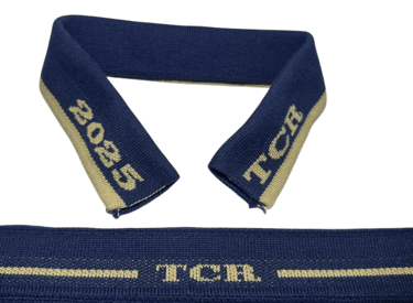 Cuellos y pretinas tejidos escolar y empresariales con diseños personalizados para confeccionistas