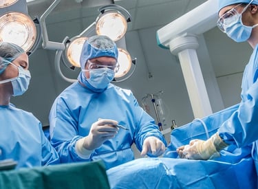 Linha de materiais médicos 