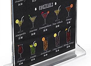 Table tent marketing