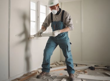 A modern kitchen with sleek cabinetry and bright lighting showcasing a renovation project.