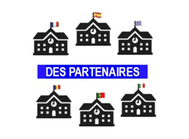 schéma représentant une collaboration de partenaires