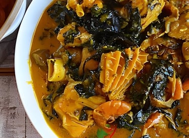 bitter leaf soup by uu kitchen qatar
