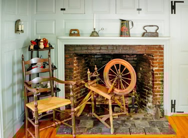 Bigelow Tavern spinning wheel