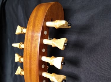 Maple pegs with Ebony pips