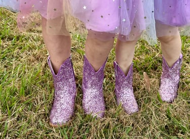 Little girls love to dress up for magical pony birthday parties