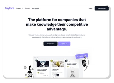 Progetto Taylora – piattaforma AI di knowledge management sviluppata da Chiron
