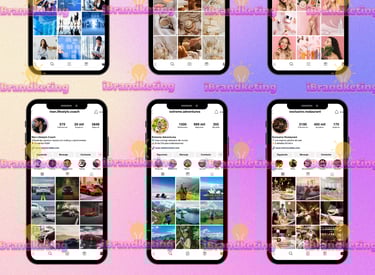 Feed de instagram aesthetic, cómo crear un perfil de instagram estético, emprender en Instagram