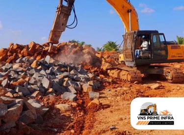 Expert Soil Nailing Contractors in Bangalore | VNS Prime Infra Pvt Ltd