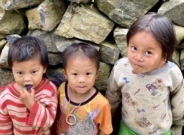 North Vietnam children