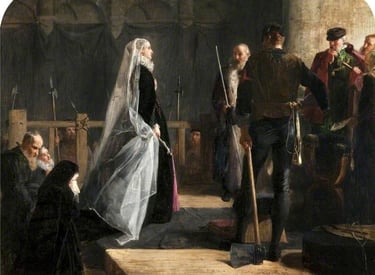 1890 - 1920 Execution of Mary, Queen of Scots