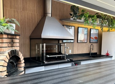 Projeto de área gourmet em São Paulo
