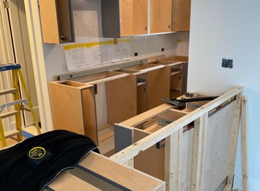 WESHORN kitchen cabinet installers and finish carpentry specialists 