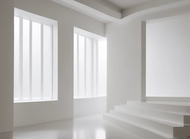 Close-up of a plasterer smoothing fresh plaster on an interior wall.