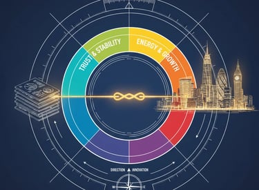 Strategic color theory and visual branding guide for venture capital pitch decks.