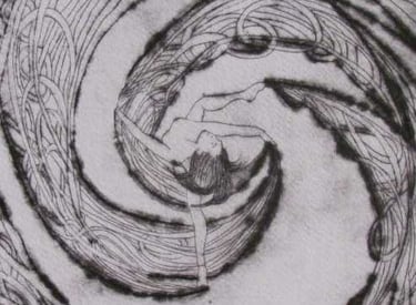 Graphic print drawing