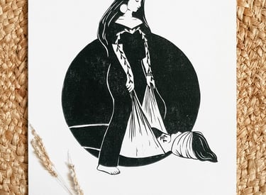 Affiche illustration soin rebozo