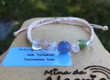 web construction bracelet