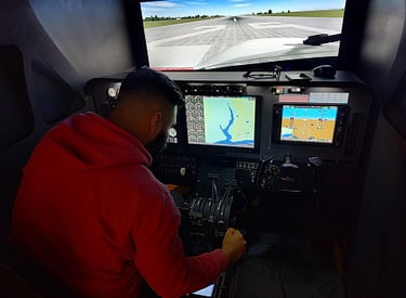 El Aeroclub Río Gallegos cuenta con su simulador de vuelo homologado por ANAC