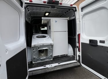 Appliances removed from home