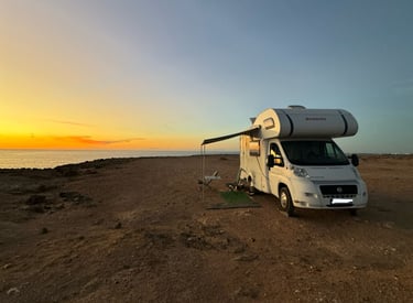 Campervan in Fuerteventura