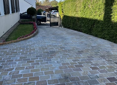 pose dde pavé d'inde