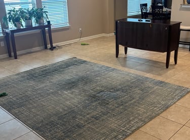 Living room Clear Of Old Furniture After Razorbill Junk Removal