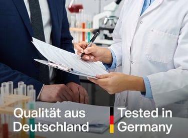 „Qualität aus Deutschland“ / „Tested in Germany“ für Exporte