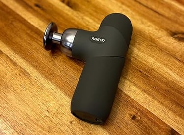 Portable mini massager for on-the-go muscle relief