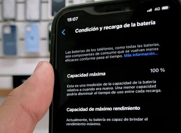 cambio de bateria iphone