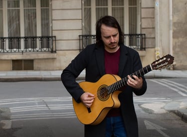 Jesús Sanz professeur de guitare
