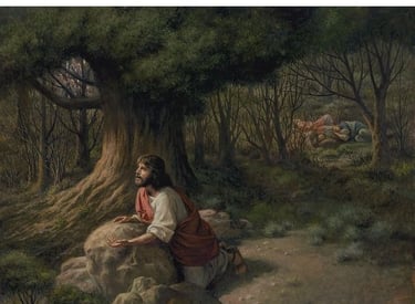 The Garden of Gethsemane and Jesus Christ