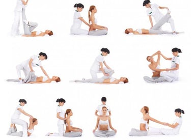 Thai Massage - Experience the ancient art of Thai massage, promoting relaxation and flexibility thro