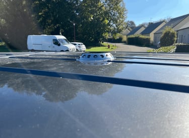 Aération haute sur véhicule de loisirs